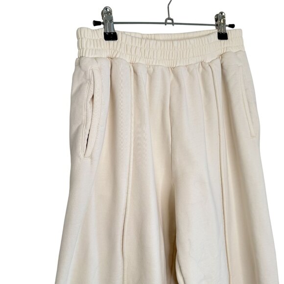 NAP Cream Relaxed Jogger Sweatpants, M - Picture 3 of 10